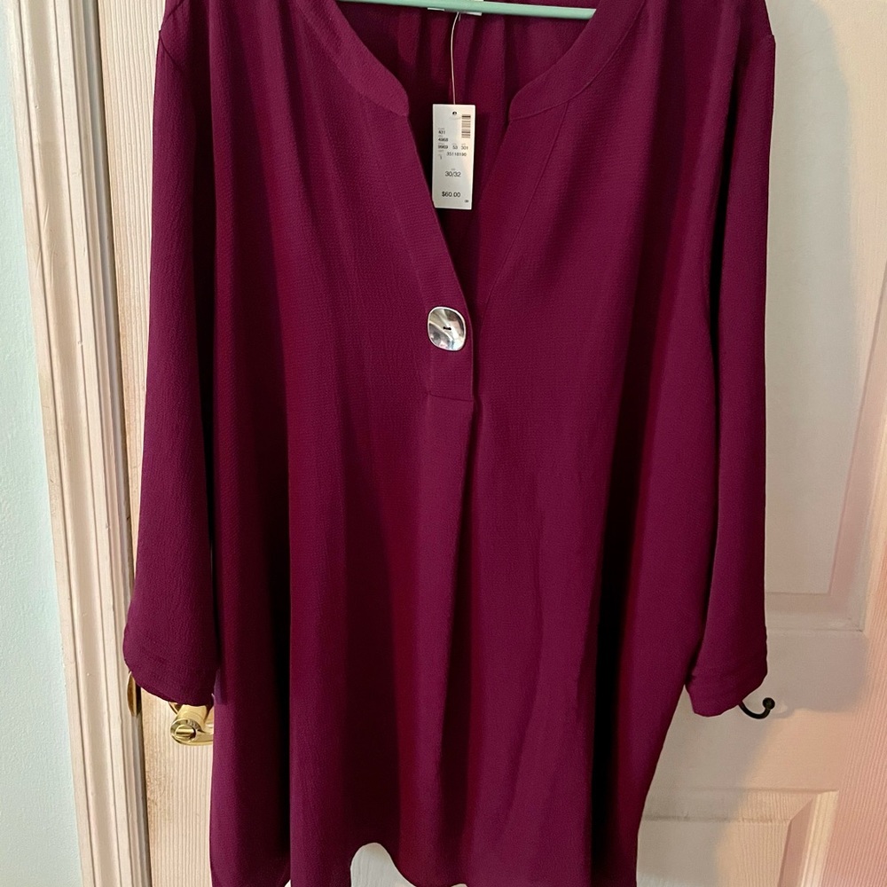 Purple blouse